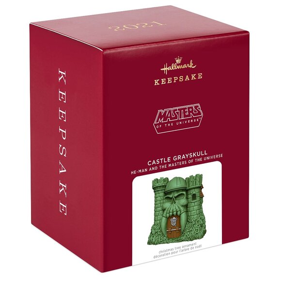 New! He-Man Castle Grayskull Hallmark Keepsake Ornament Masters of the Universe - Picture 1 of 5